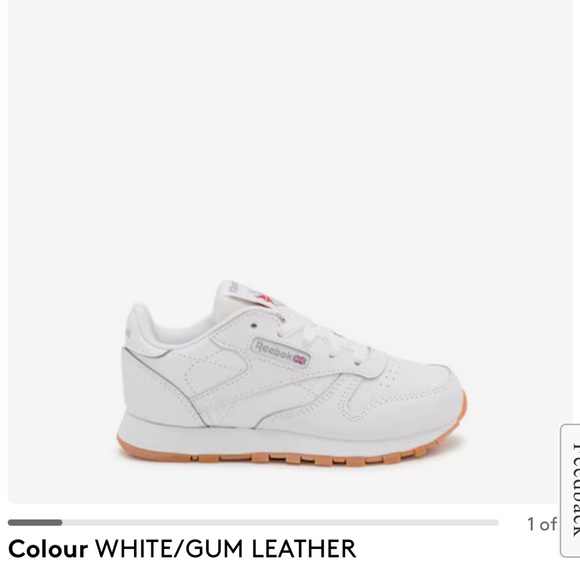 Reebok Classic Leather Court Sneaker Sz 7 - Picture 1 of 4